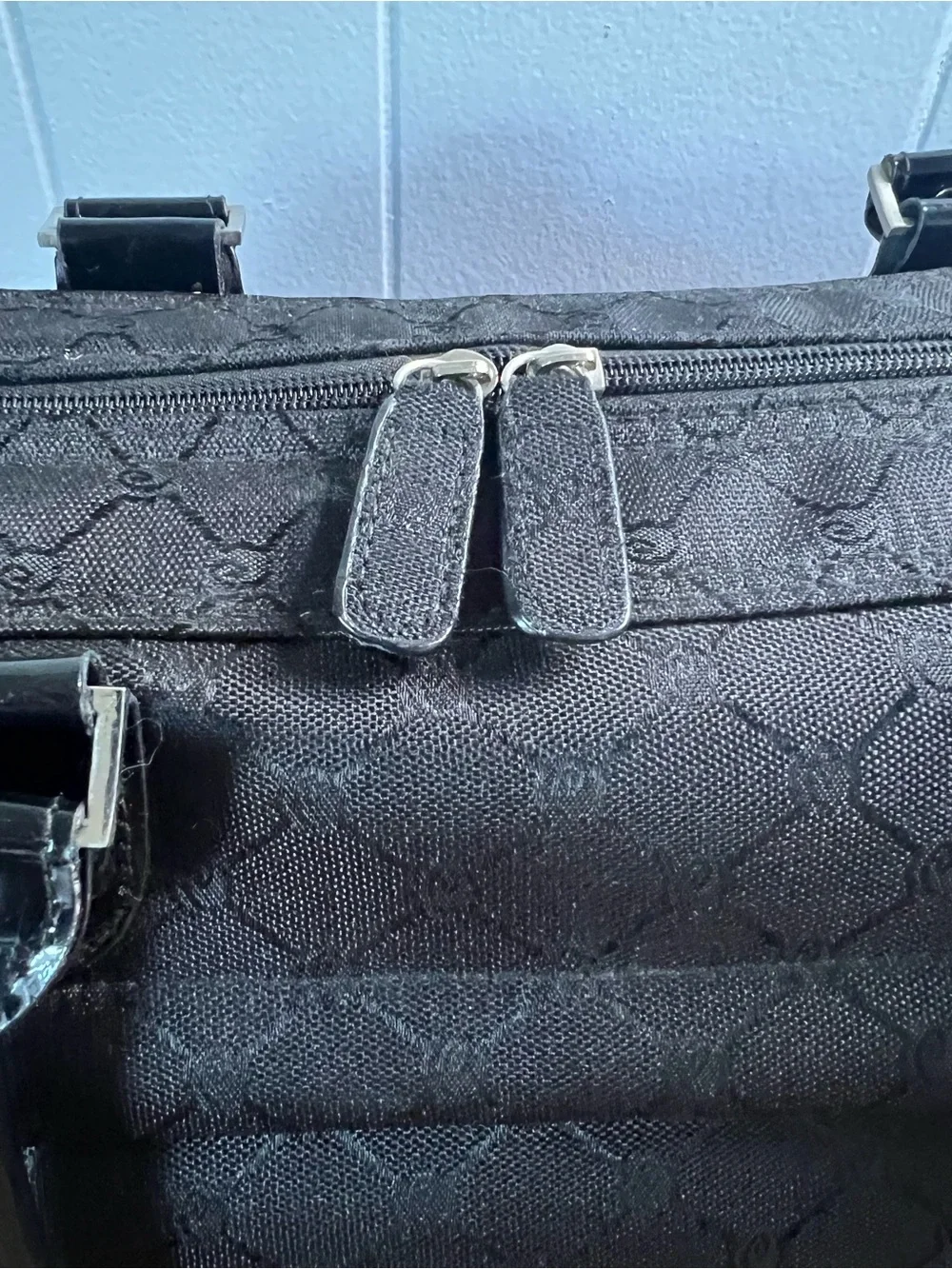 Caboodles black quilted